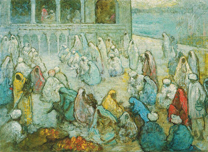 Charles W. Bartlett Amritsar china oil painting image